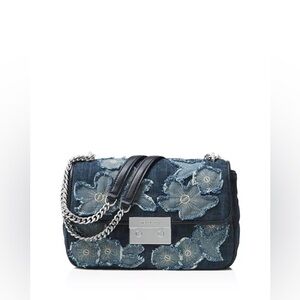 Michael Kors Sloan Denim Floral Sloan Bag